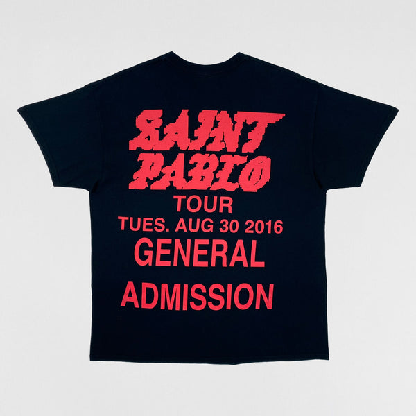 TLOP 2016 Pixelated 'General Admission' Tee In Black