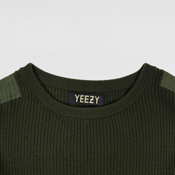 YZY SZN 1 Oversized Army Knit Sweater