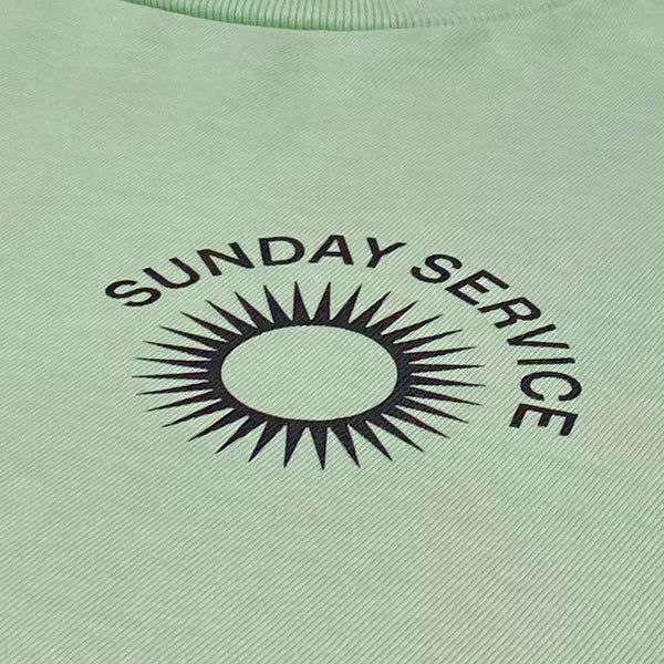 JIK 2019 Unreleased Sunday Service Sun Logo Tee