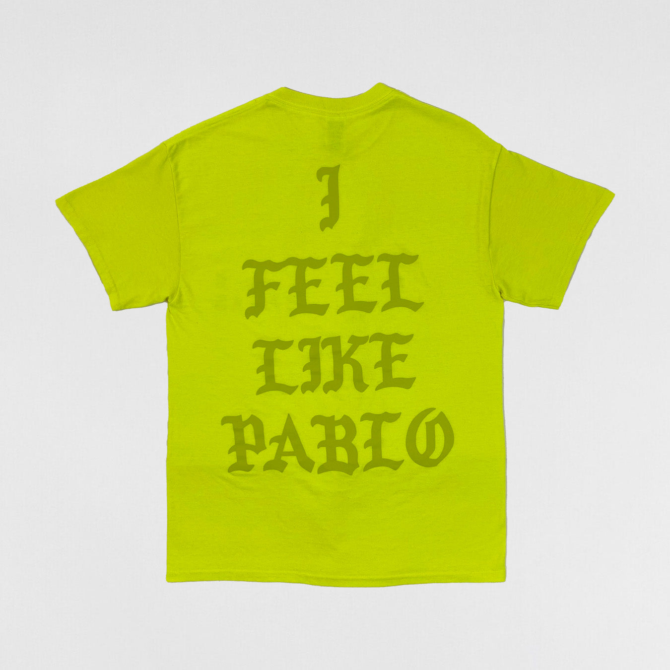 TLOP 2016 Las Vegas 'I Feel Like Pablo' Tee In Neon