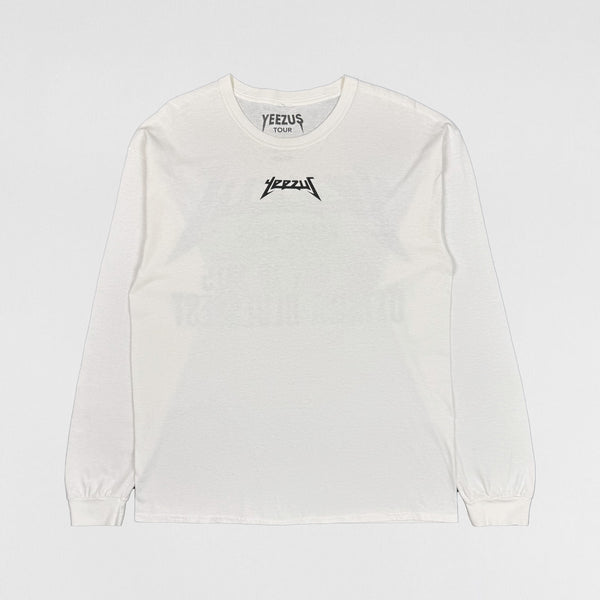 Yeezus Tour 2015 Ottawa Bluefest Logo Long Sleeve