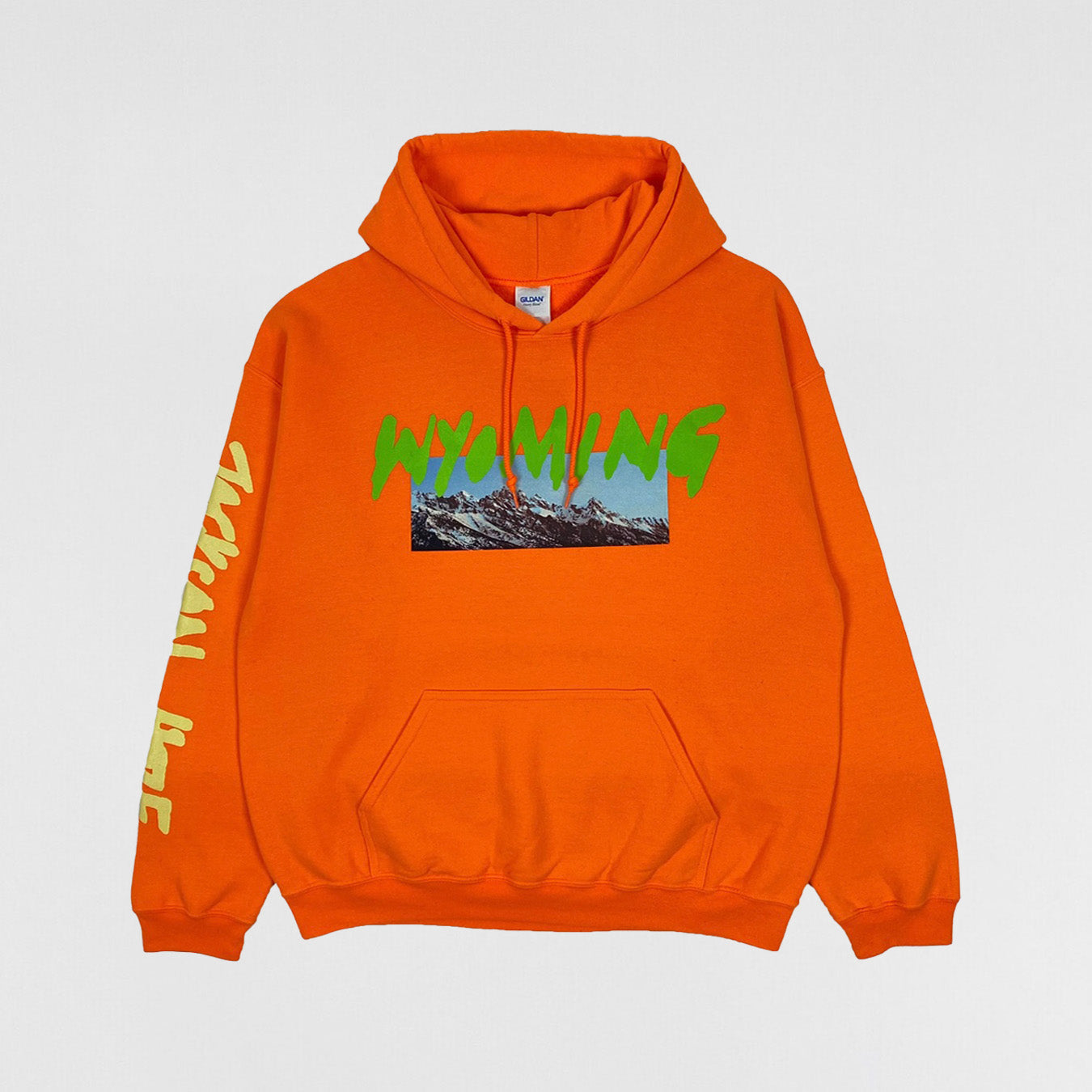 Ye 2018 Wyoming Hoodie In Orange