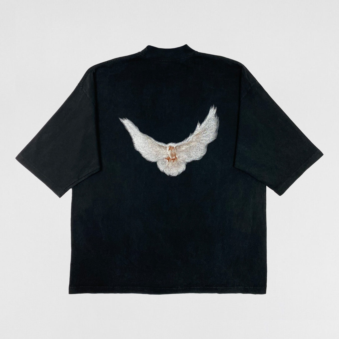YGEBB 2022 Quarter Sleeve Dove Tee In Washed Black