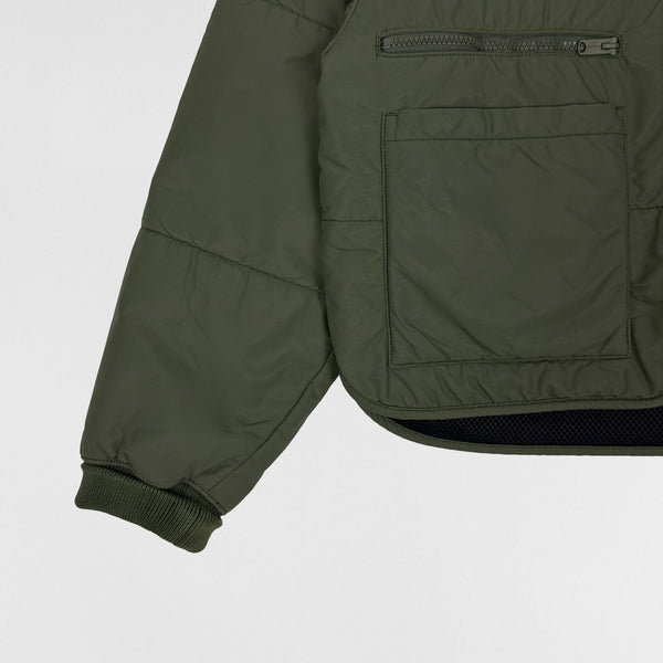 YZY SZN 3 Utility Bomber Jacket In Dark Stone