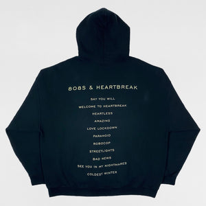 808’s & Heartbreak 2015 Hollywood Bowl Track-list Hoodie