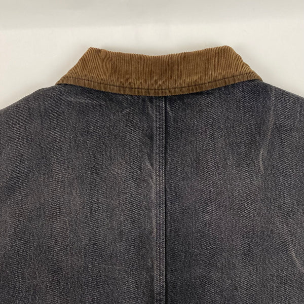 YZY SZN 6 Flannel Lined Washed Denim Jacket