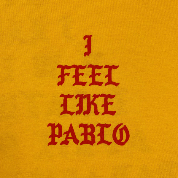 TLOP 2016 Paradise Fesitval ‘I Feel Like Pablo’ Tee In Yellow