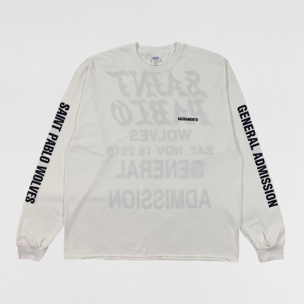 TLOP 2016 Saint Pablo Wolves Long Sleeve In White