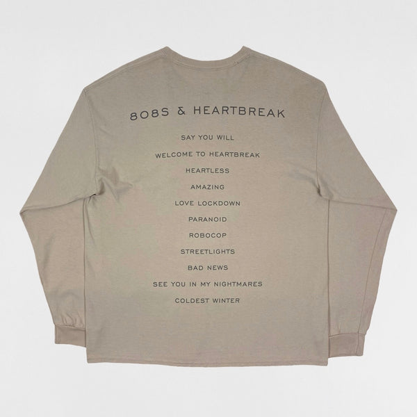 808’s & Heartbreak 2015 Hollywood Bowl Long Sleeve In Sand