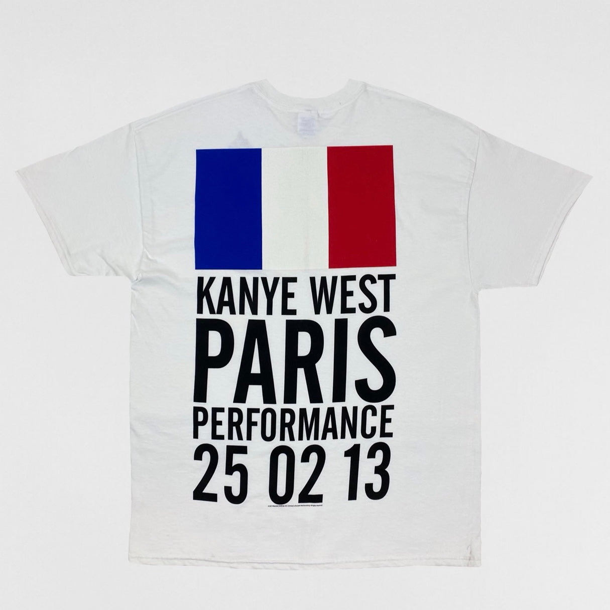 Kanye 2013 Paris Performance Tee By Virgil Abloh