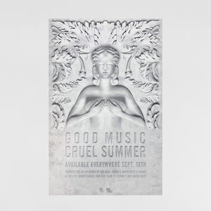 Good Music 2012 Cruel Summer Poster By Virgil Abloh