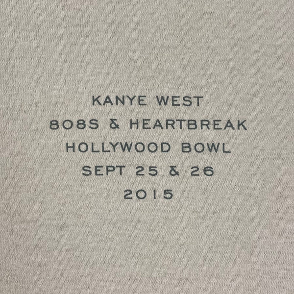 808’s & Heartbreak 2015 Hollywood Bowl Tee In Sand