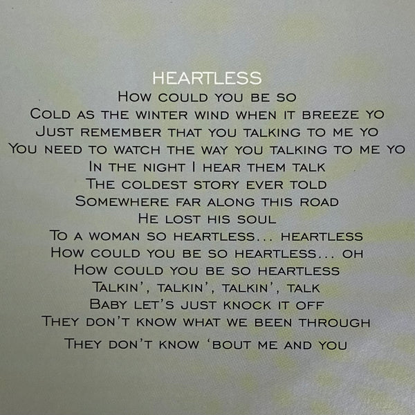 808's & Heartbreak 2008 Interactive 3-D Poster