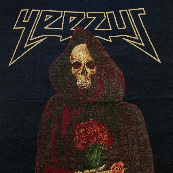 Yeezus 2015 Unreleased Reaper Woven Blanket