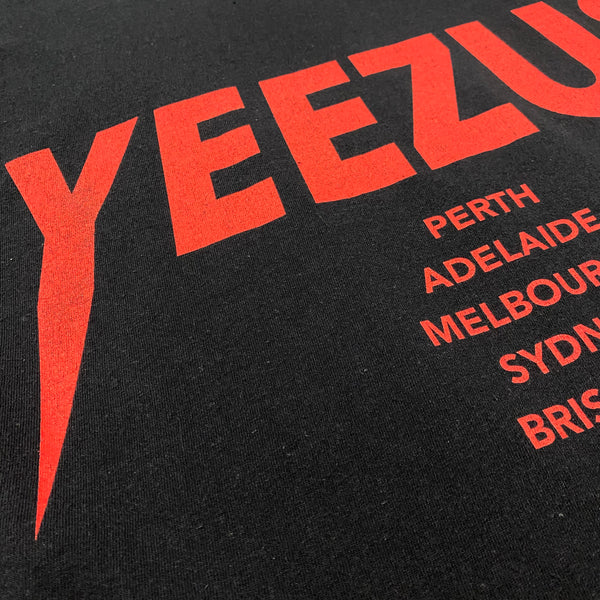 Yeezus Tour 2014 Australian Skull & Roses Tee