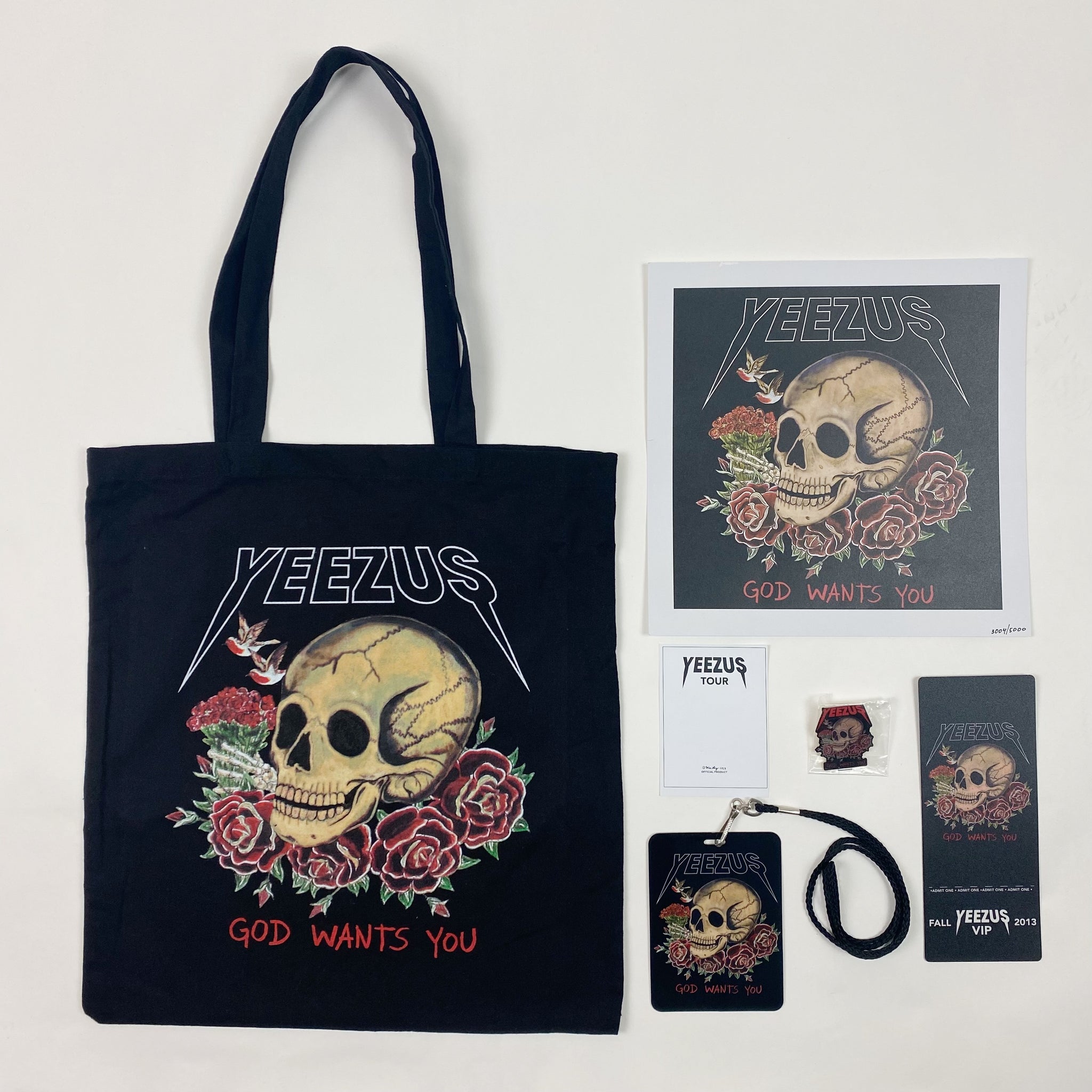 Yeezus Tour 2013 VIP Set