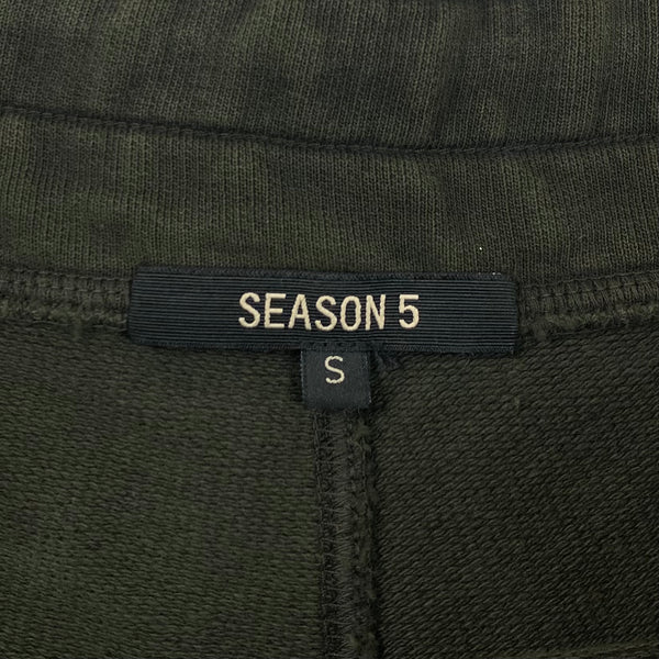 YZY SZN 5 Onyx Military Sweatpants