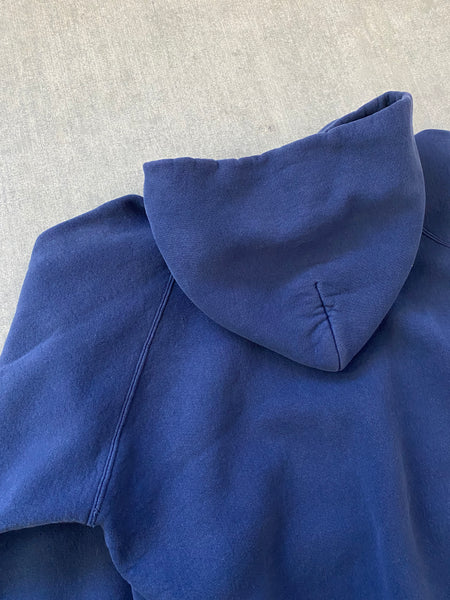 Vintage 1990’s Adidas Raglan Navy Hoodie