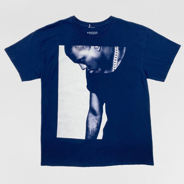 Yeezus Tour 2013 Nick Knight Navy Photo Tee
