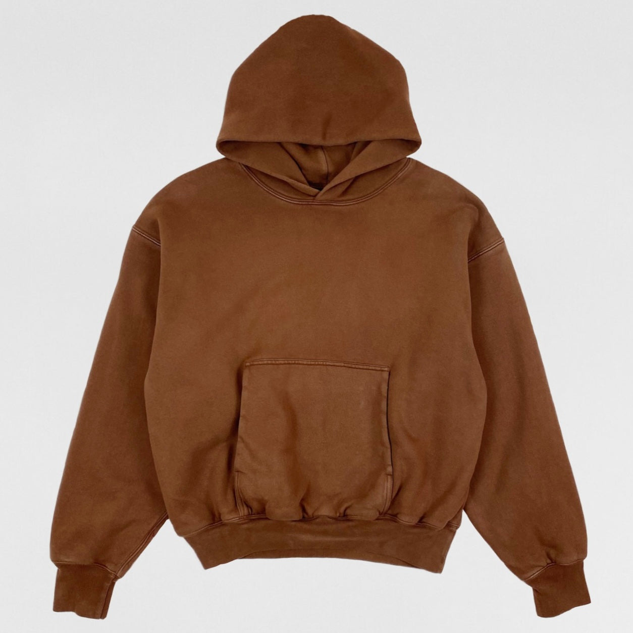 YZY GAP 2021 Double Layered Dark Brown Hoodie – Paris Saint