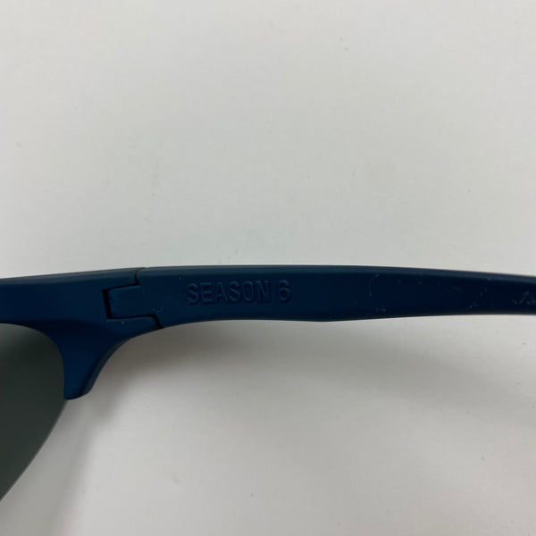 YZY SZN 6 Industrial Blue Sport Sunglasses