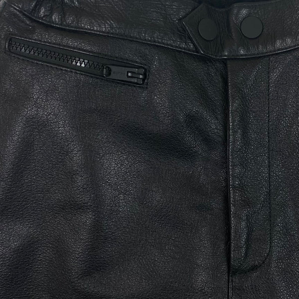 Unreleased YZY SZN 5 Leather Biker Pants