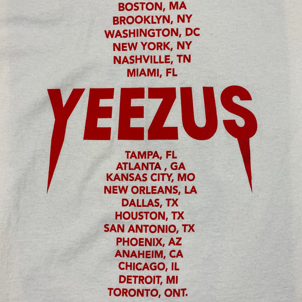 Yeezus Tour 2013 Nick Knight Beige Photo Tee