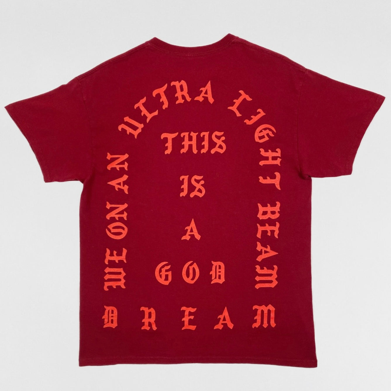 TLOP 2016 OG ‘Ultralight Beam’ Tee In Burgundy