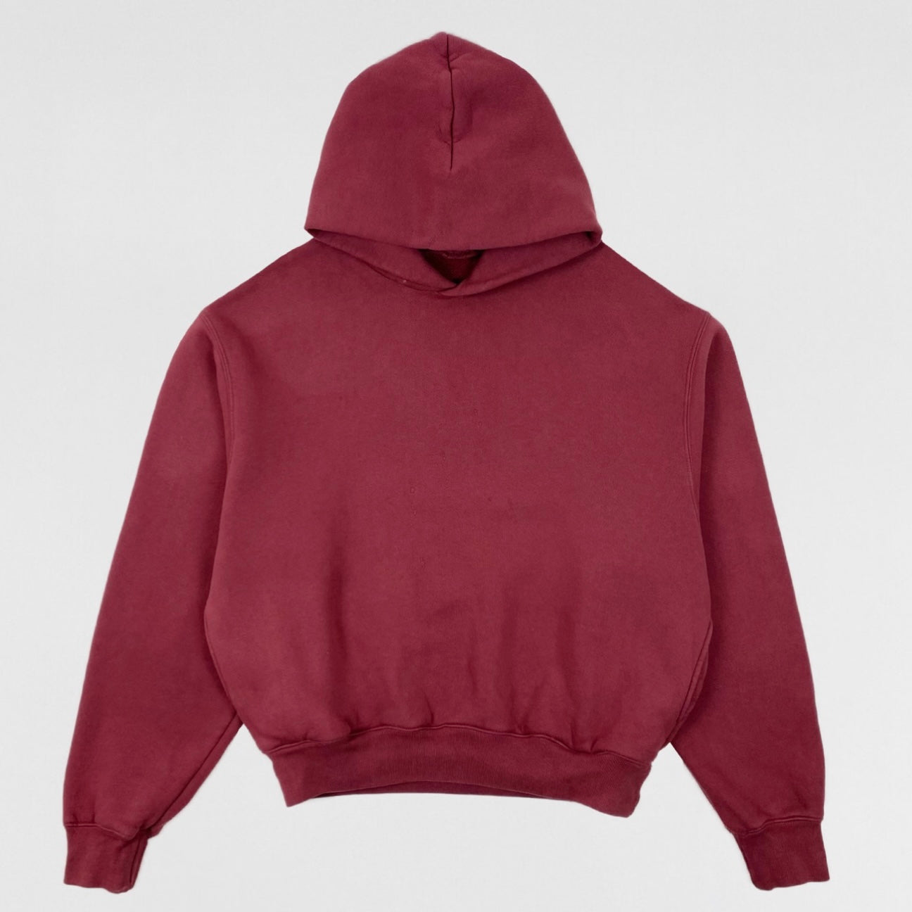 YZY SZN 6 Burgundy/Rust Hoodie Sample