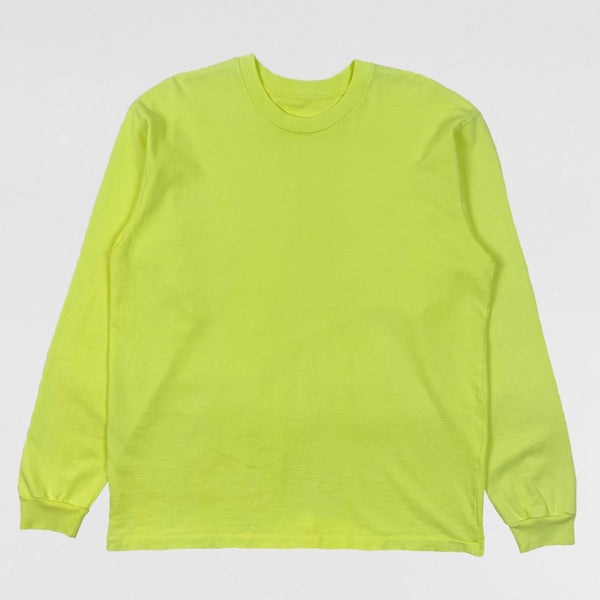 YZY SZN 6 Neon Yellow Long Sleeve Sample